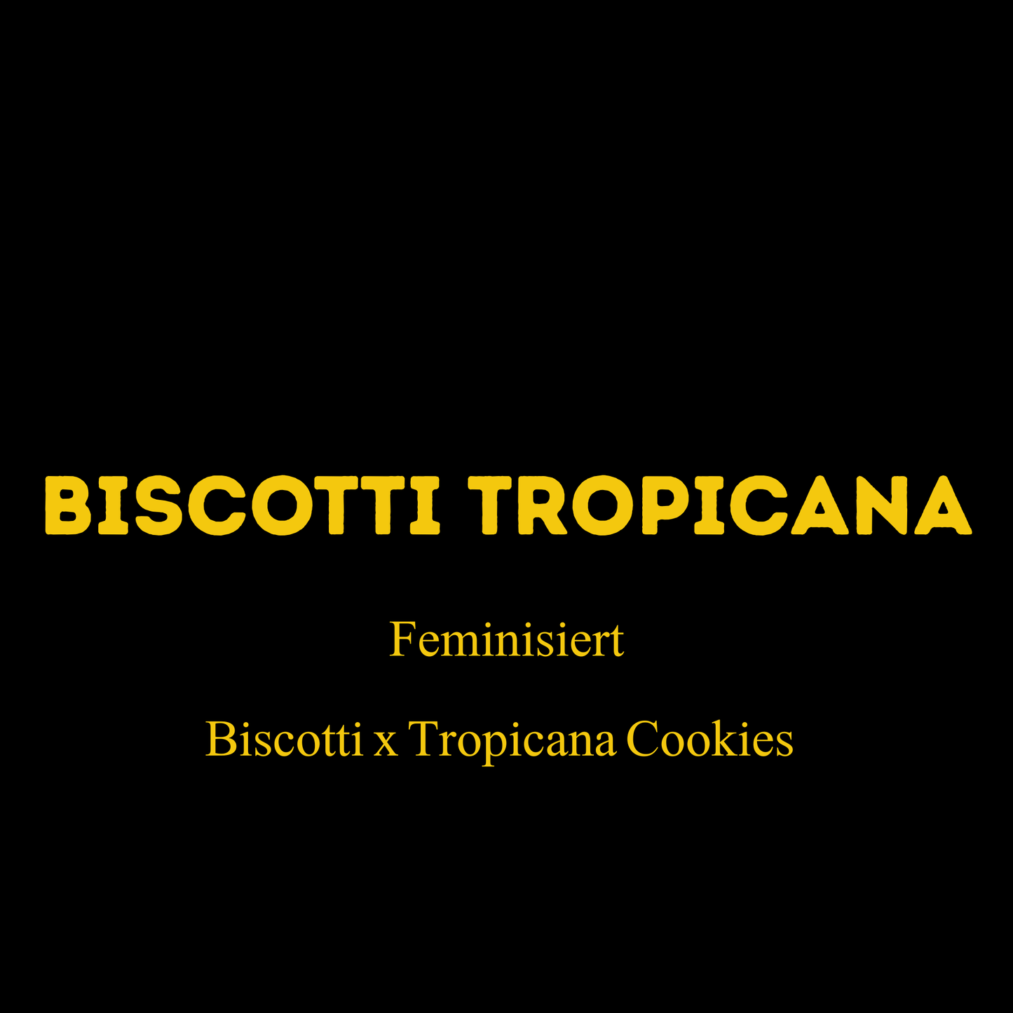 Biscotti Tropicana (fem.)