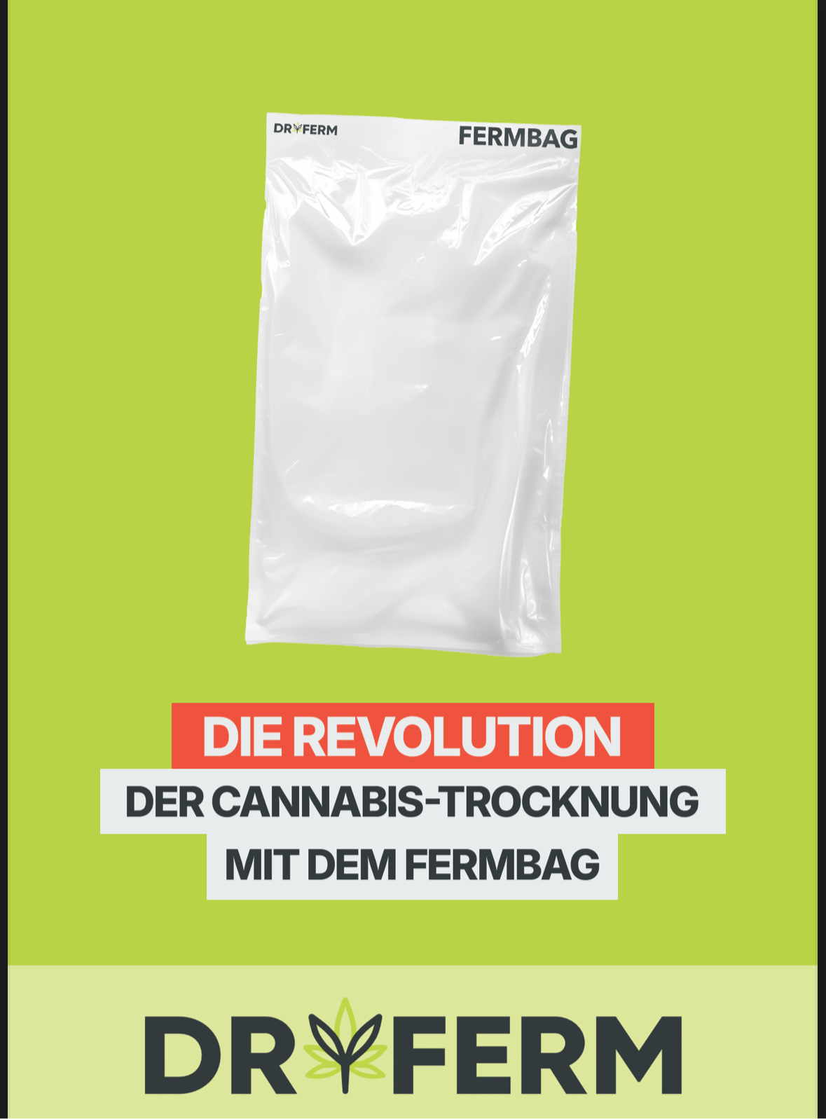 Dryferm Bags 3 Stück im W33dstar Bag