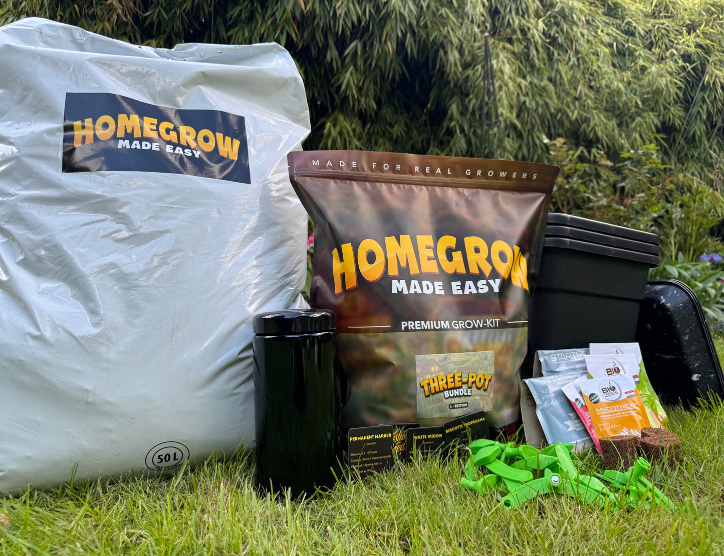 Three Pot Bundle L (Outdoor Bundle)