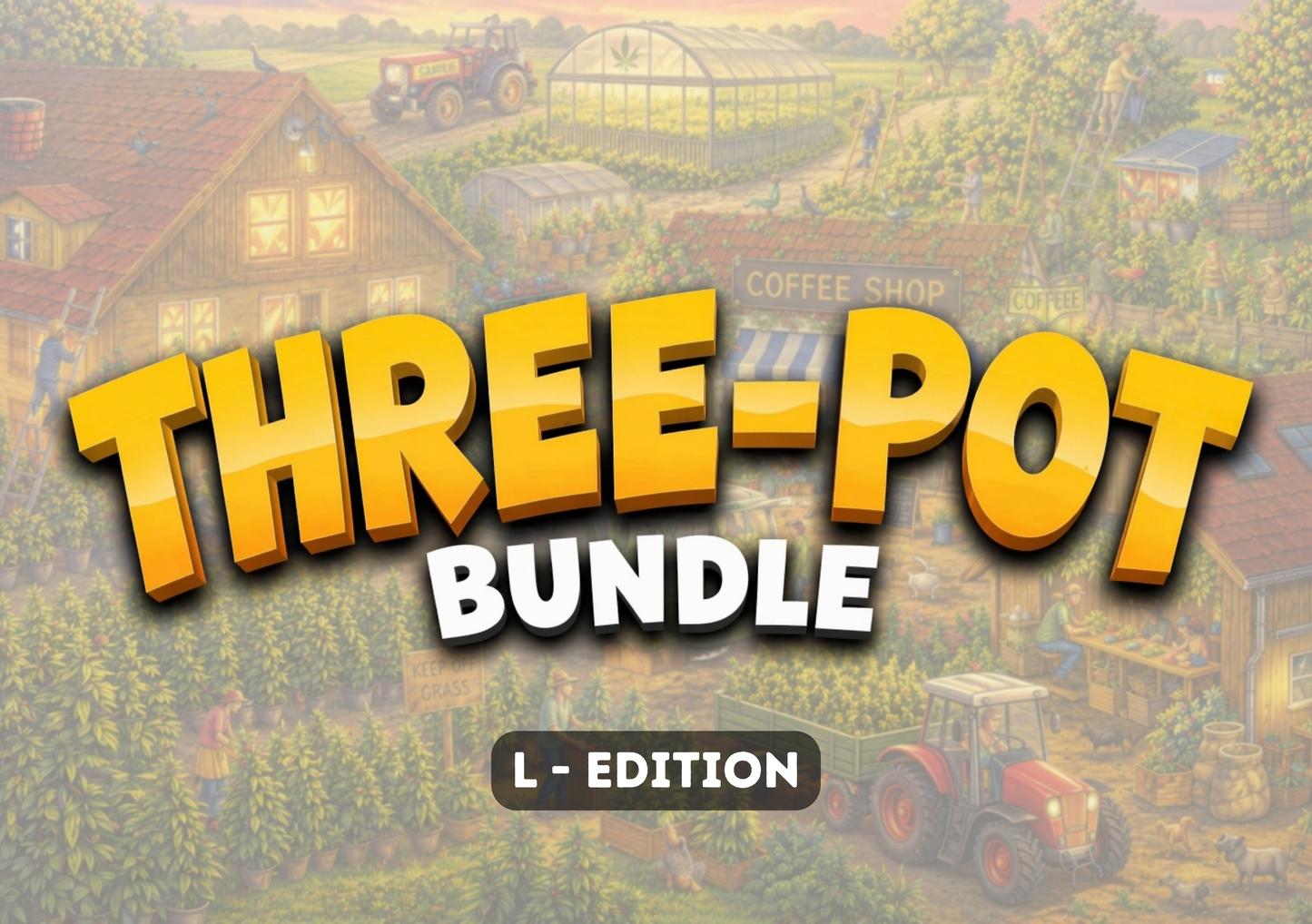 Three Pot Bundle L (Outdoor Bundle)